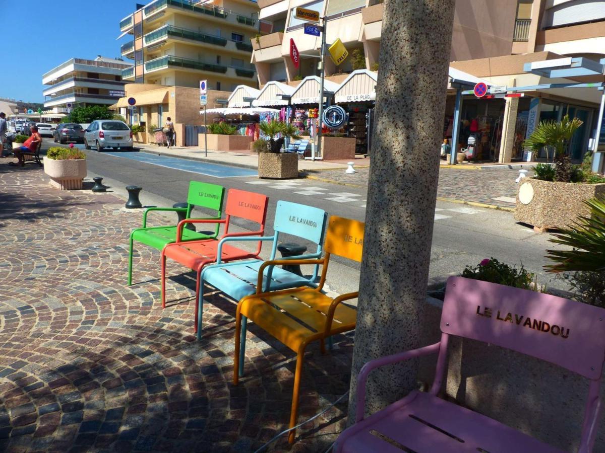 Charmant Studio Climatise Avec Balcon A 50M De La Plage - Le Lavandou Centre-Ville - Fr-1-308-110 Εξωτερικό φωτογραφία